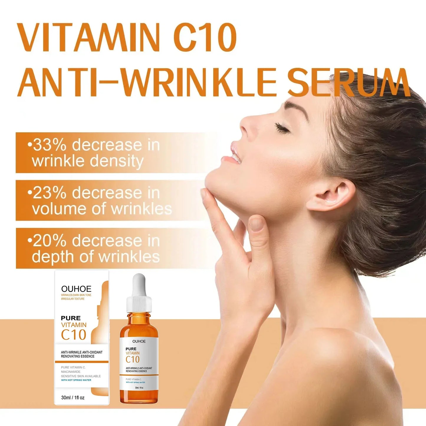 Vitamin C Wrinkle Remover Face Serum.