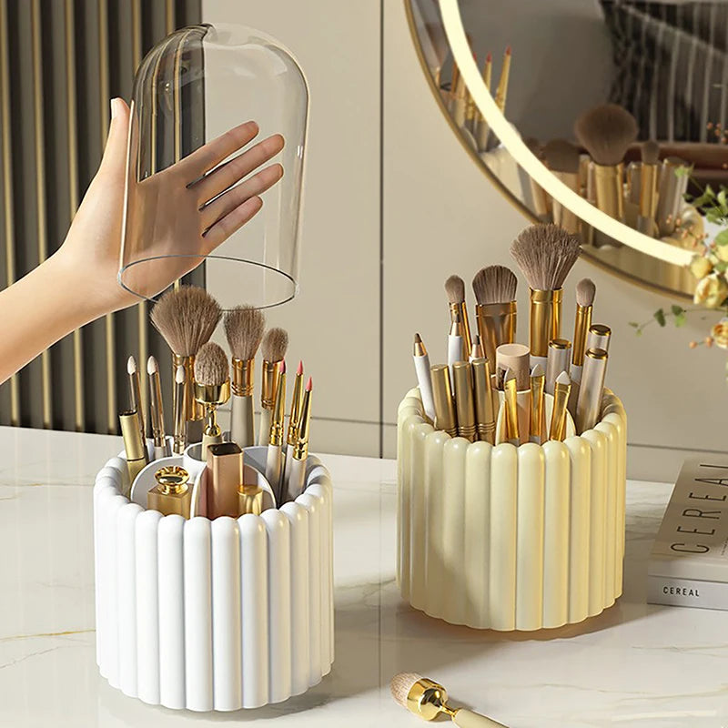 Rotating Makeup Brushes