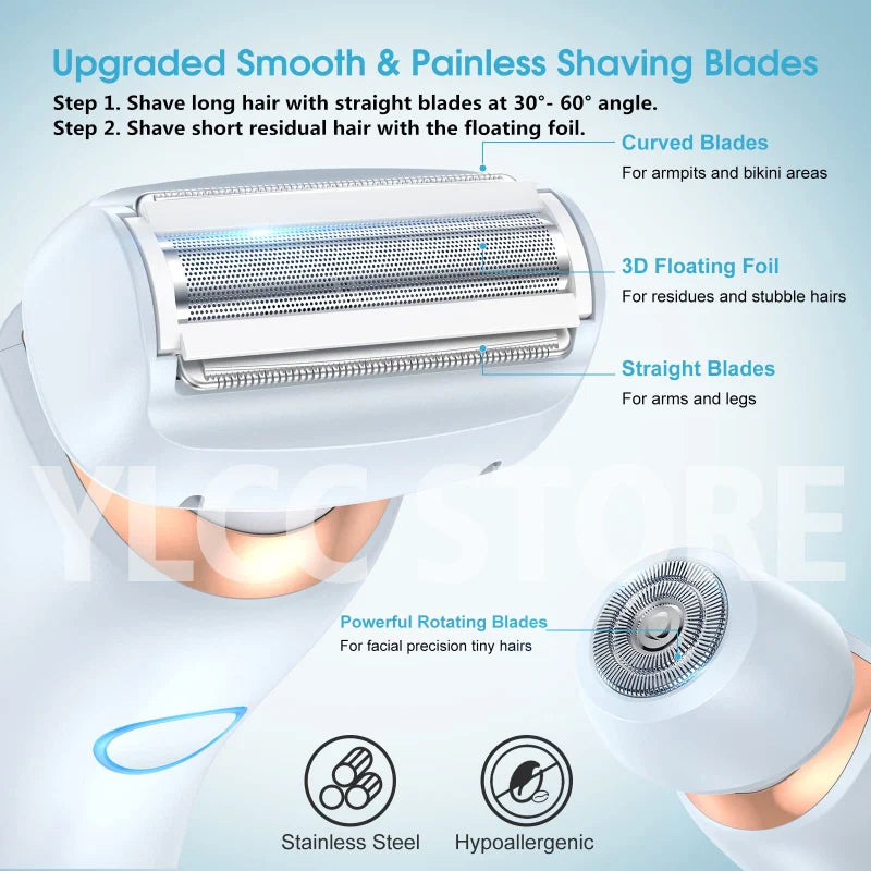 Electric Razors for Women 2 In 1.