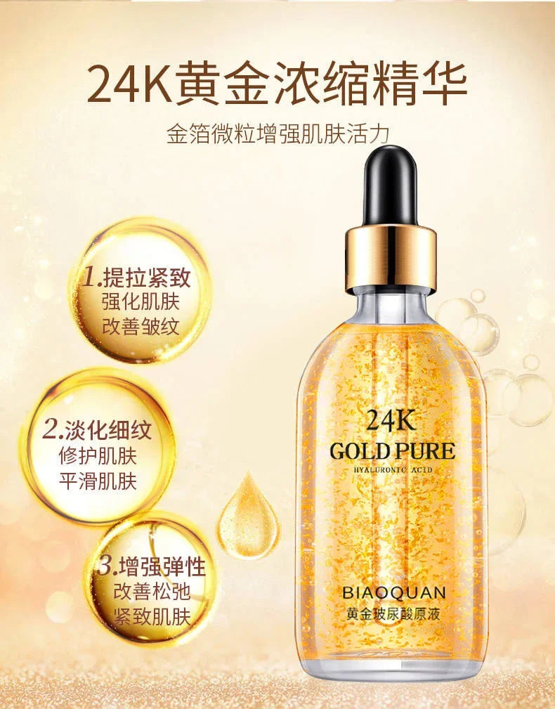 \24k Gold Hyaluronic Acid Nicotinamide Face Serum