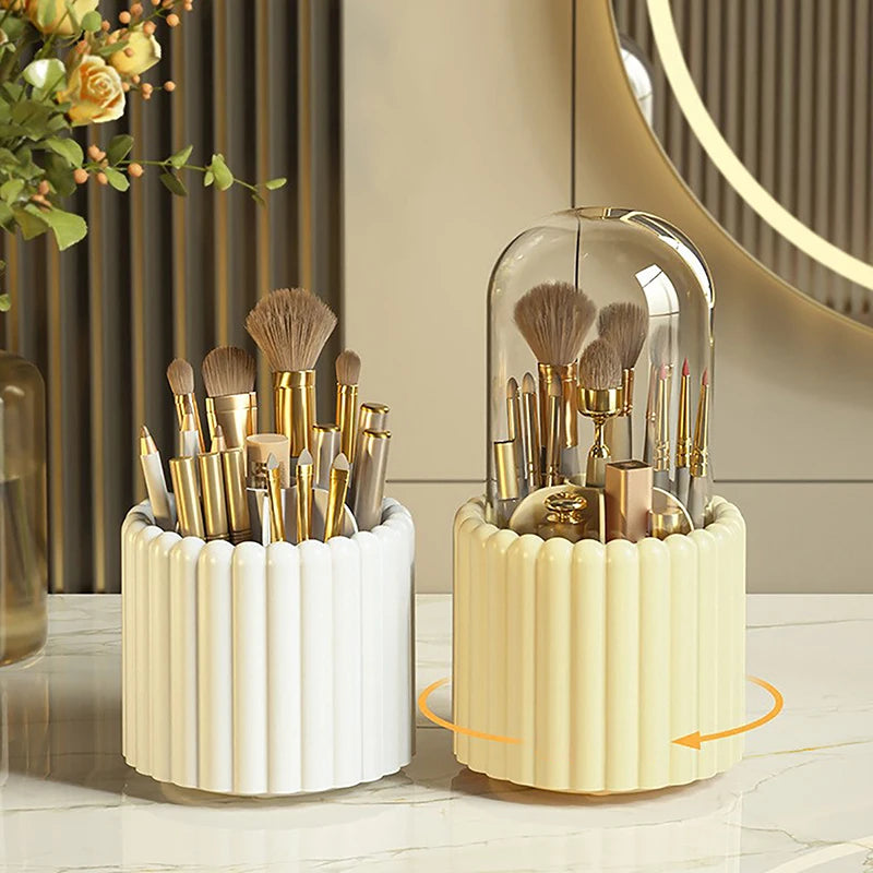 Rotating Makeup Brushes